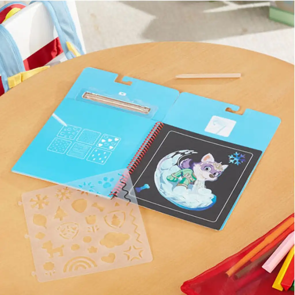 Melissa & Doug: Paw Patrol Skye Kratzbild Kreativspiel Bild 3
