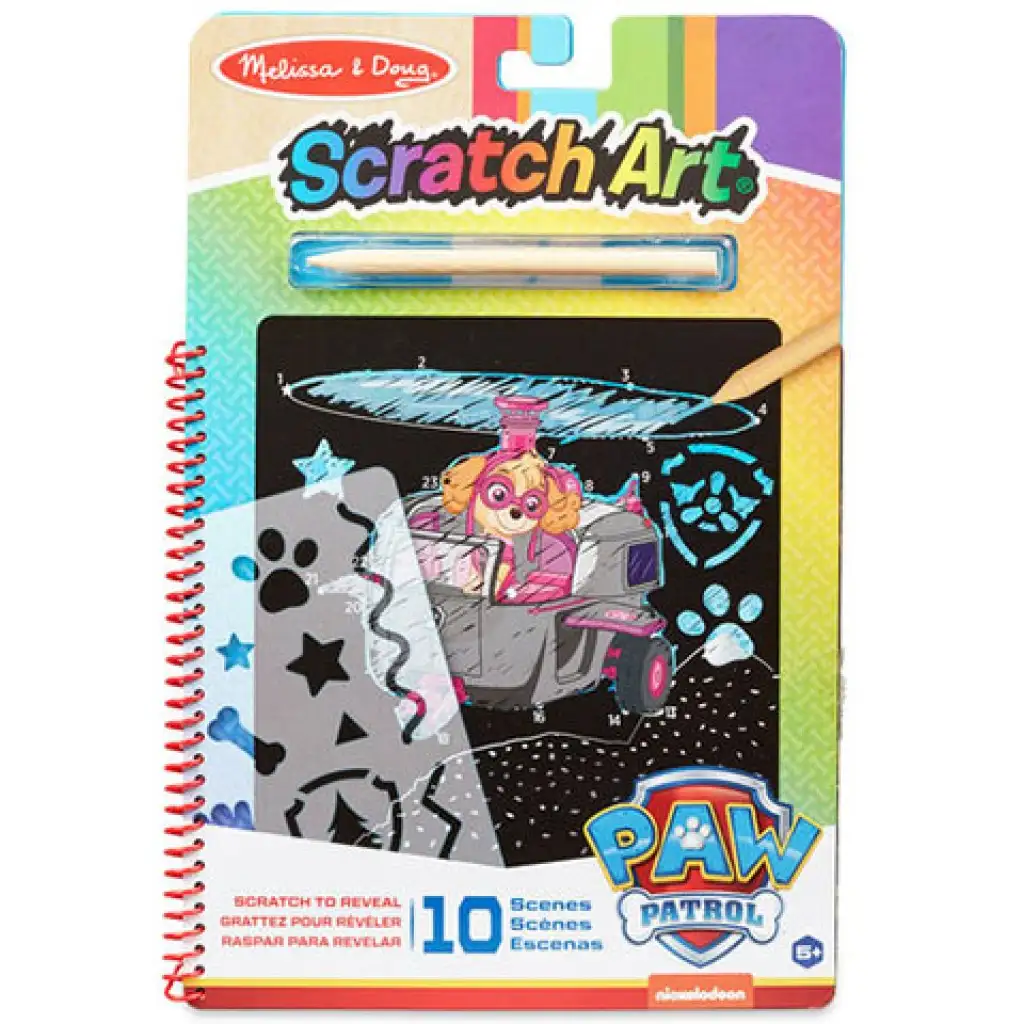 Melissa & Doug: Paw Patrol Skye Kratzbild Kreativspiel Bild 1