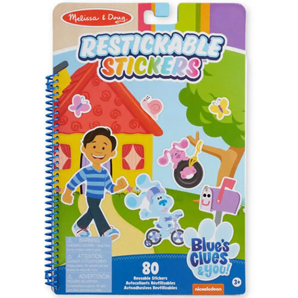 Melissa & Doug: Wiederverwendbares Stickerbuch für Jungen Bild 1
