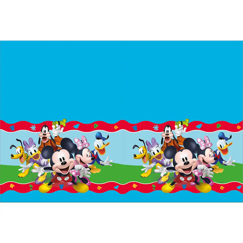 Mickey Maus Papier Tischdecke - 120x180cm Bild 1