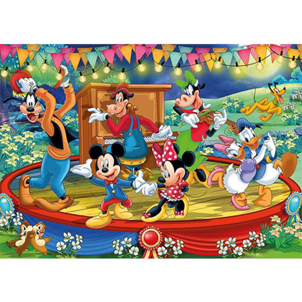 Mickey Maus Supercolor 2-in-1 Puzzle 2x60 Teile - Clementoni Bild 3