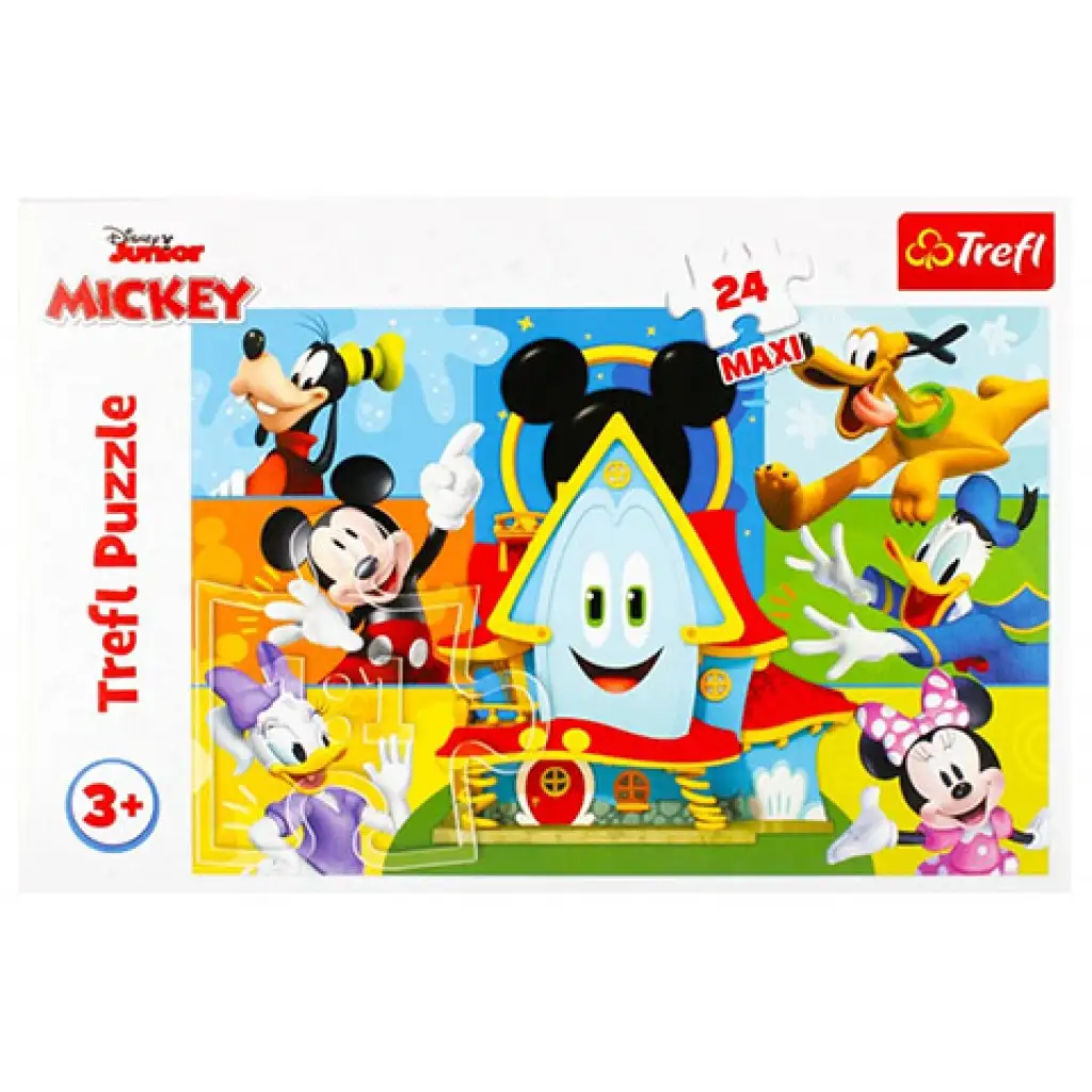 Mickey Maus und seine Freunde 24-tlg. Maxi-Puzzle - Trefl Bild 1