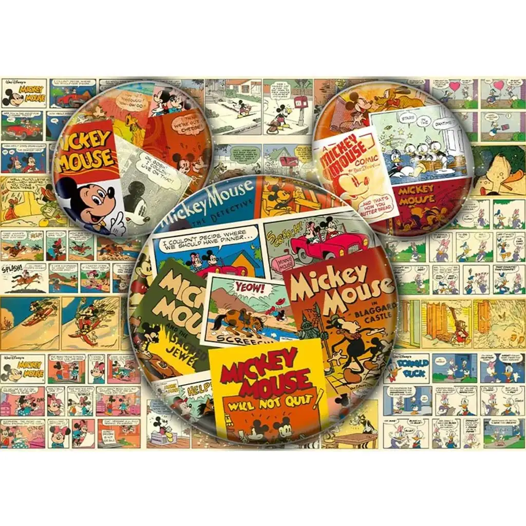 Micky Maus Comic 1000-teilige Puzzle - Trefl Bild 2