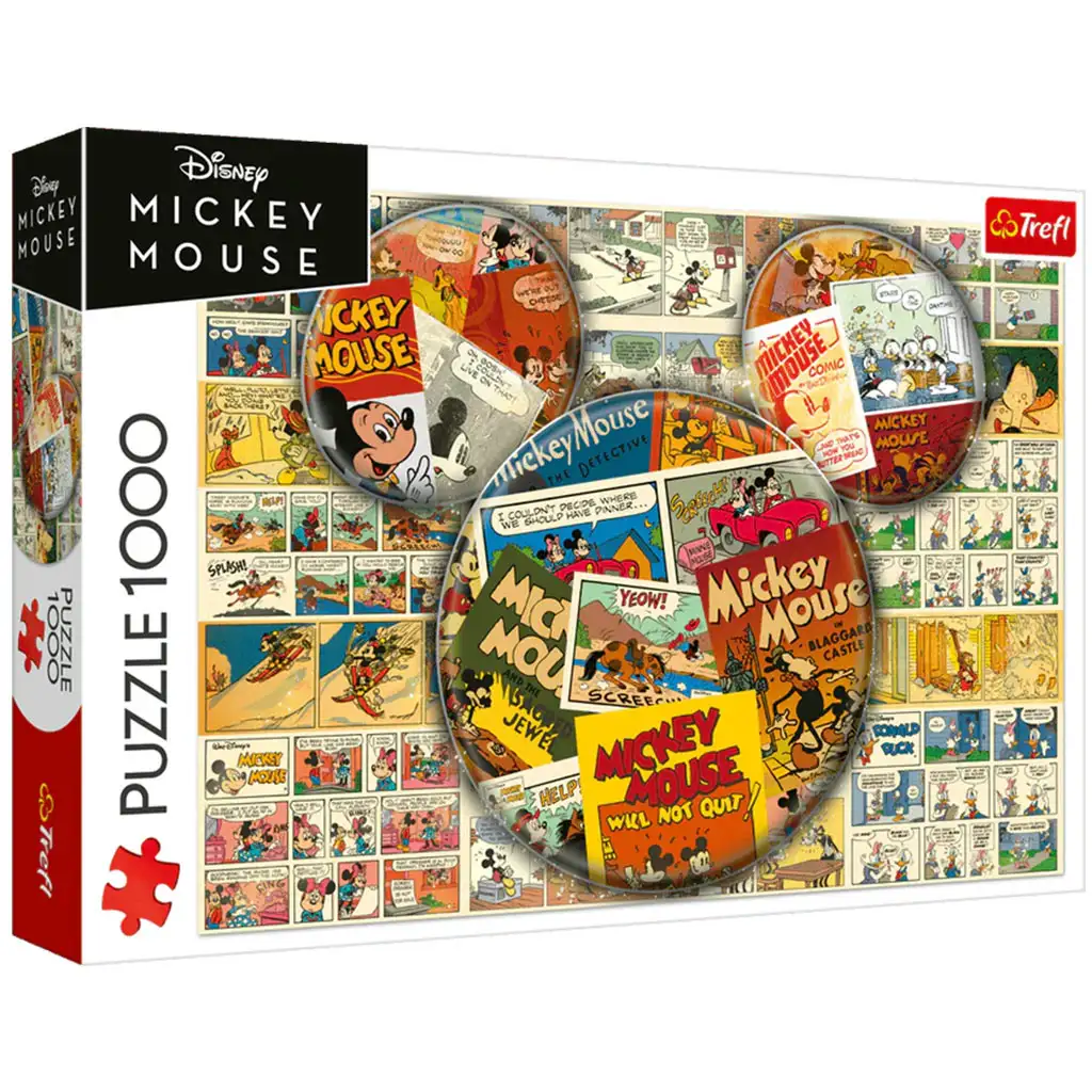 Micky Maus Comic 1000-teilige Puzzle - Trefl Bild 1