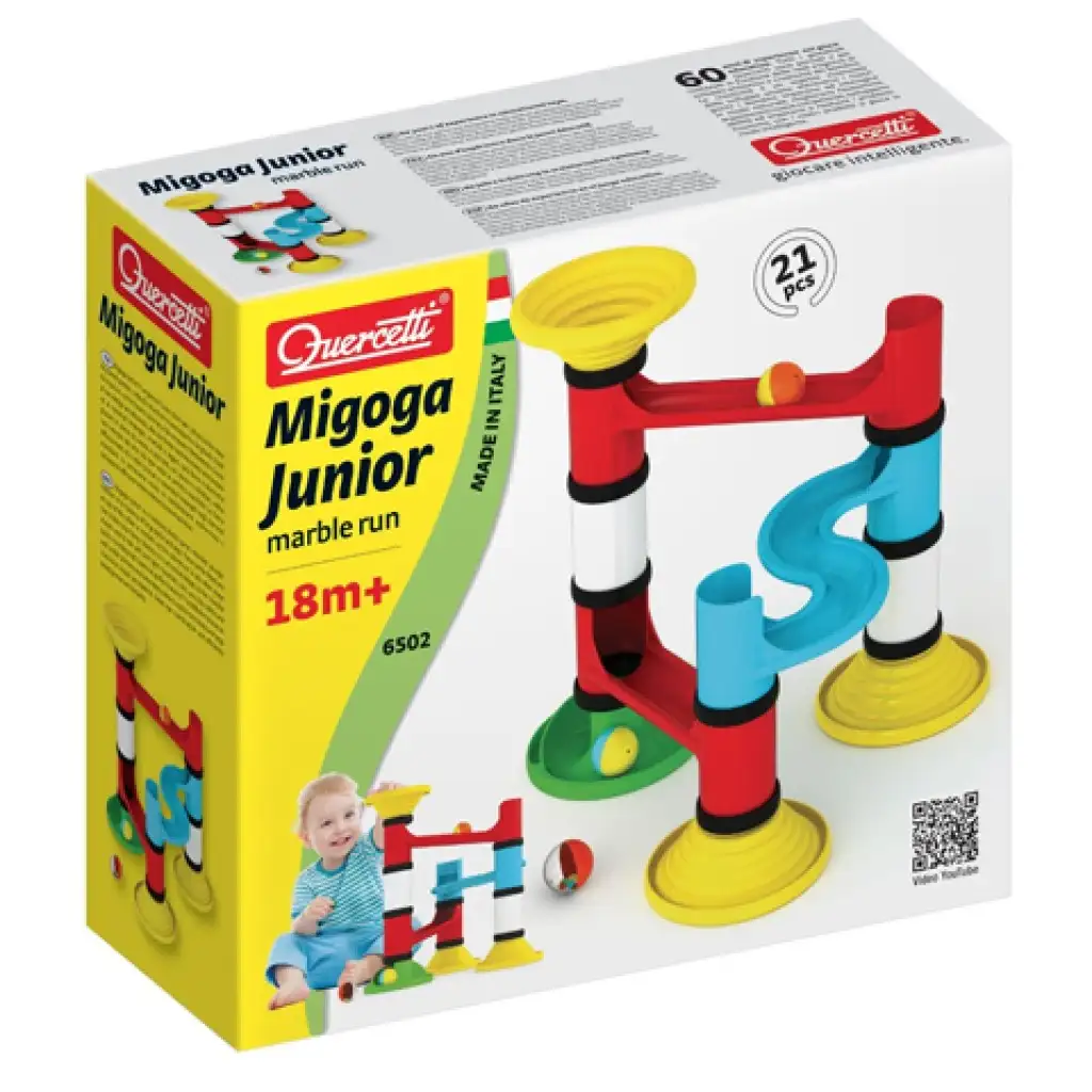 Migoga Junior Kugelbahn Basic - Quercetti Bild 1