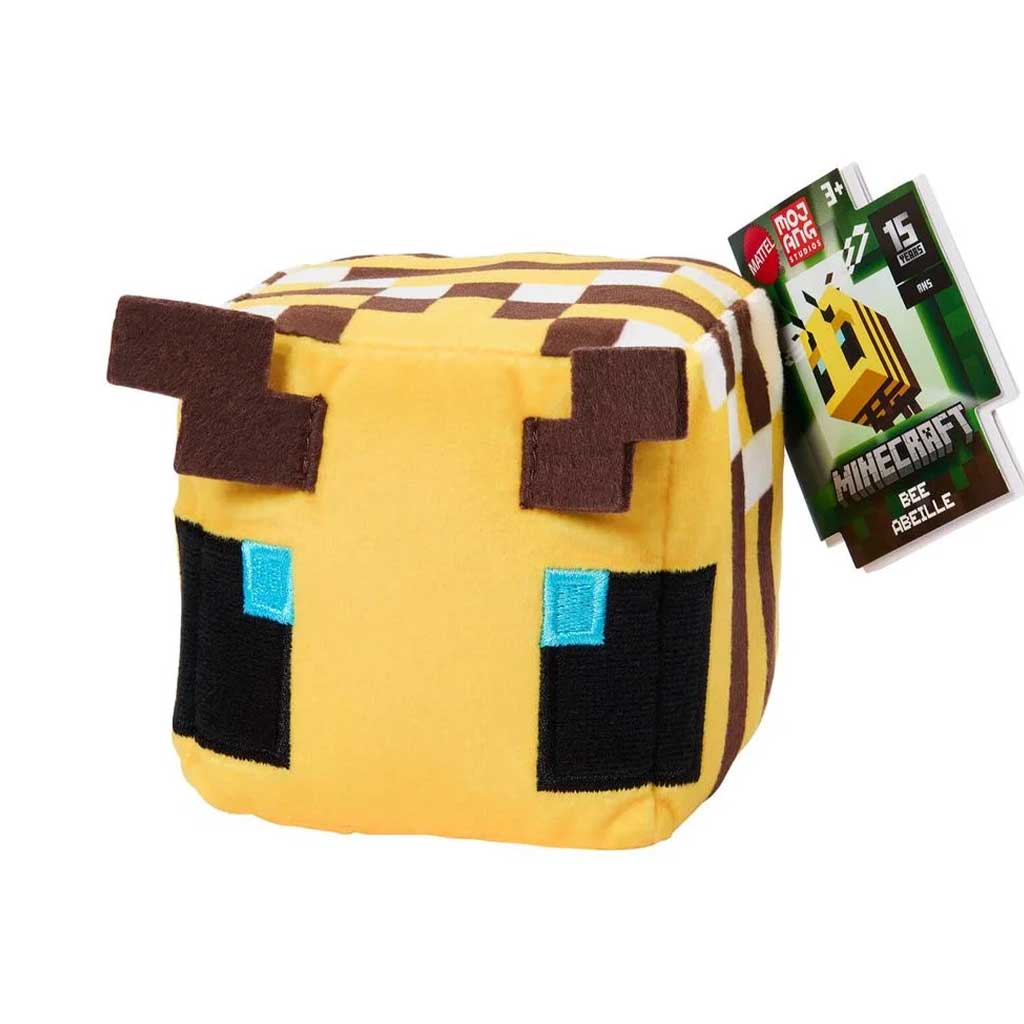 Minecraft Blocks Plüschfigur - Bienenfigur - Mattel Bild 1