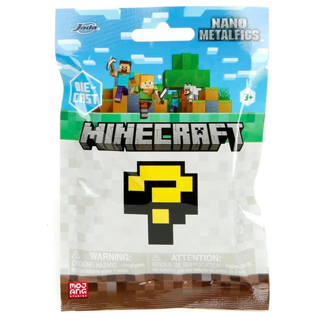 Minecraft: Nano Metalfigs Metallüberraschungsfigur, verschiedene, 1 Stück - Jada Toys Bild 3
