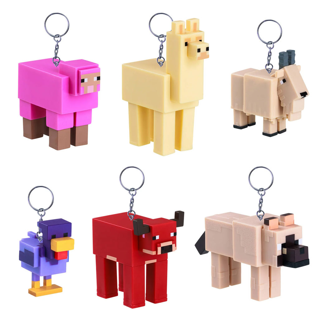 Minecraft Überraschungs Schlüsselanhänger Figur verschiedene - 1Stk Bild 3