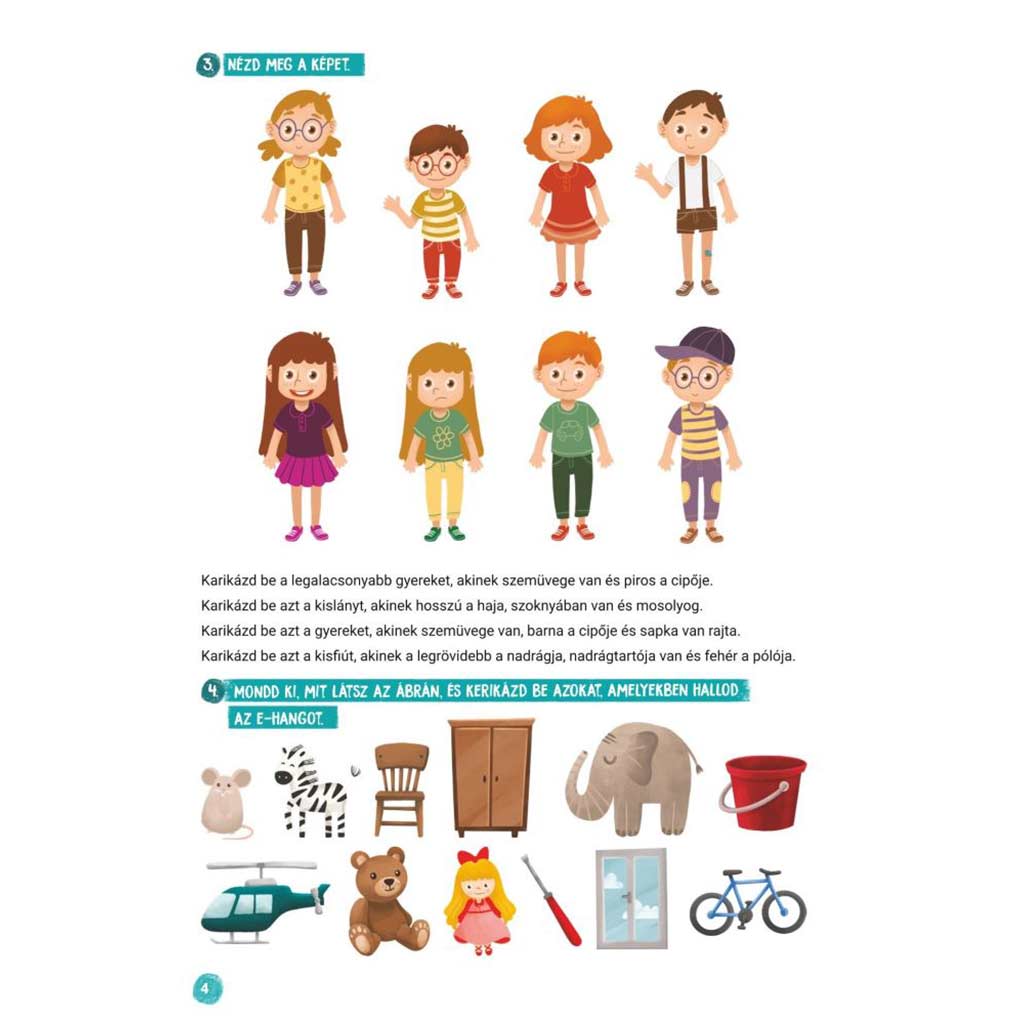 Minitanoda - Vorschulvorbereitungsaufgaben für Vorschulkinder Bild 4