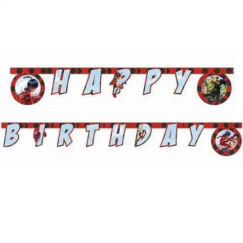 Miraculous Alles Gute zum Geburtstag Schriftzug 230cm Bild 1
