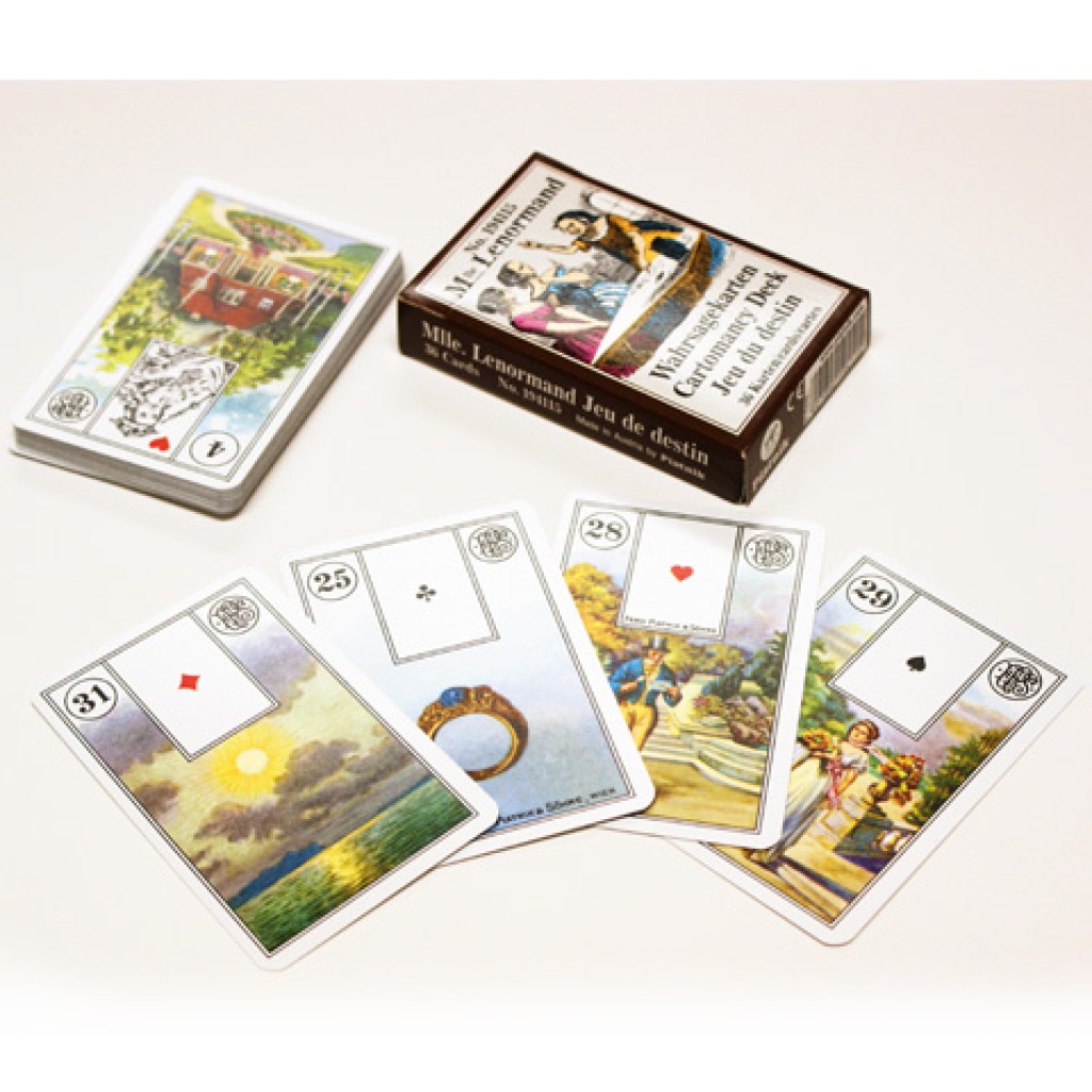 Mlle Lenormand Wahrsagekarten - Piatnik Bild 1