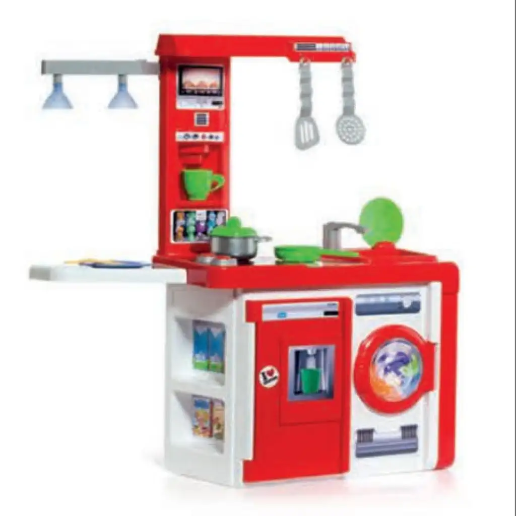 Molto: Spielküchenset mit Lampe und Zubehör 82x80x28cm Bild 2