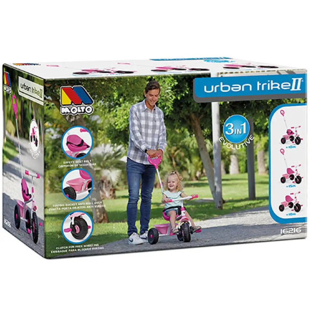 Molto: Urban Trike rosa Dreirad Bild 1