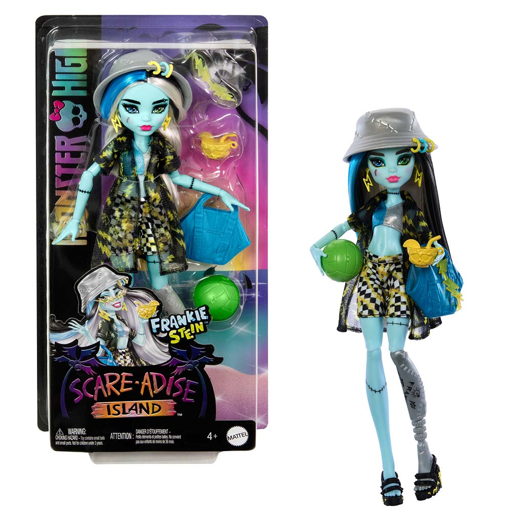 Monster High Frankie Scare-Adise Puppe – Mattel Bild 1