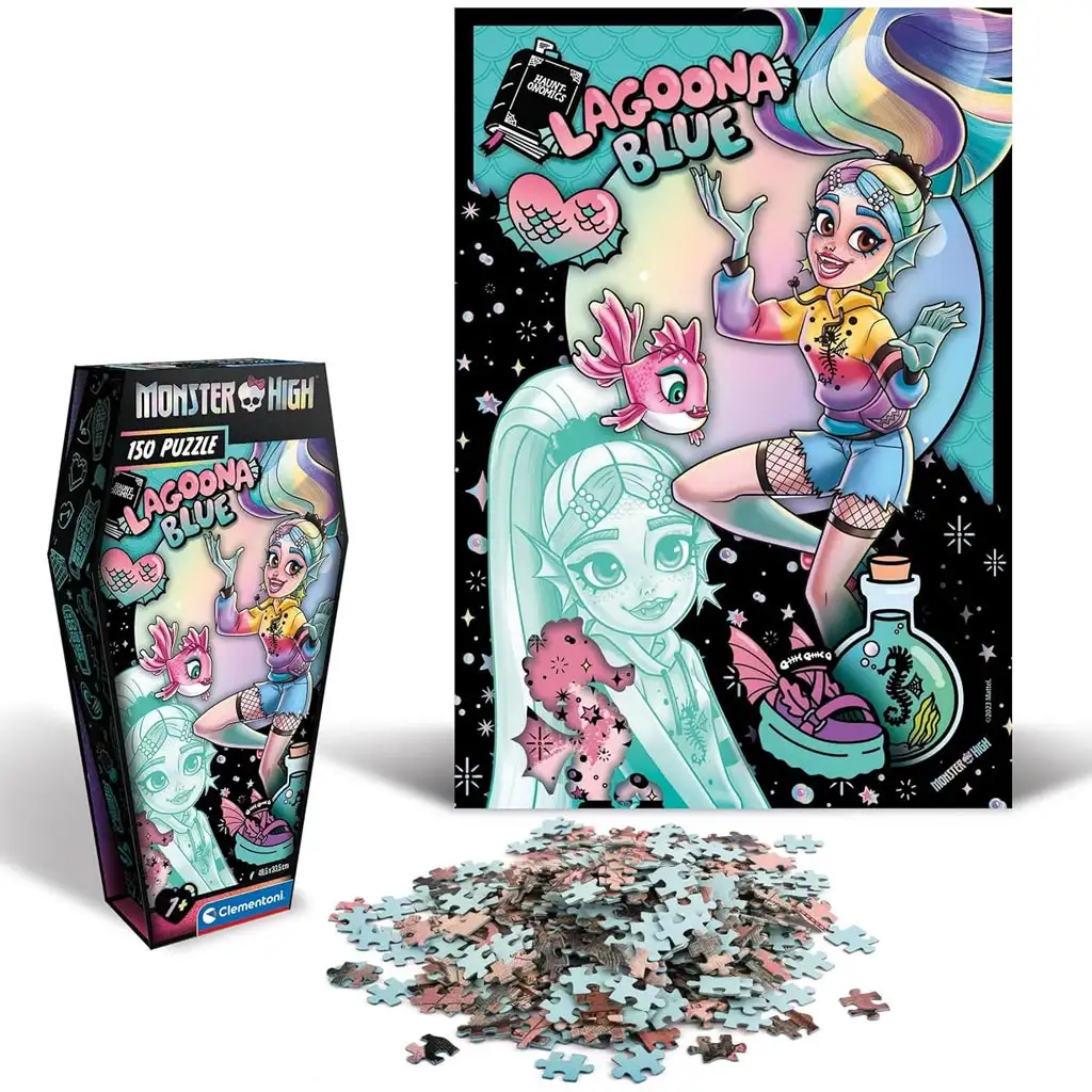 Monster High Lagoona Blue 150-teiliges Puzzle - Clementoni Bild 1