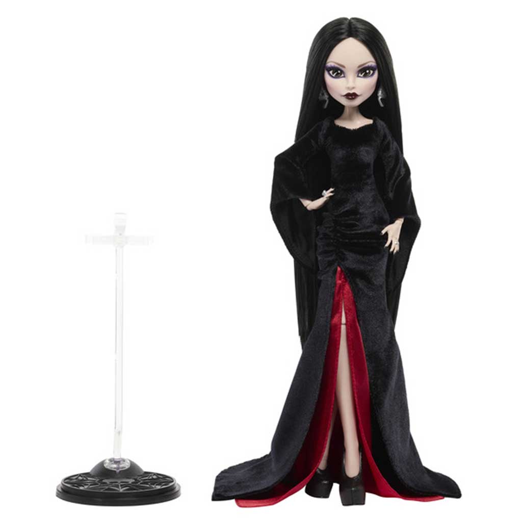 Monster High: Mittwoch Mortica Adams Puppe 28cm - Mattel Bild 2