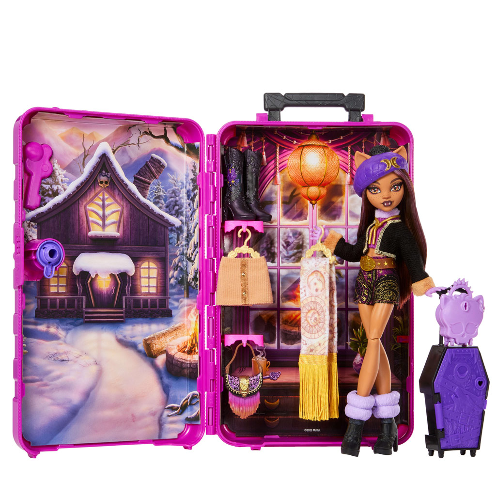 Monster High Monsterfreund Geheimnisse - Ungeheuer Zuflucht - Clawdeen Wolf - Mattel Bild 3