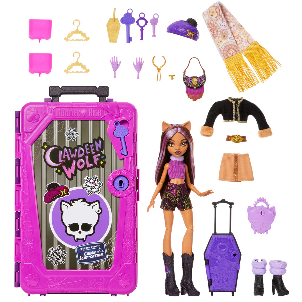 Monster High Monsterfreund Geheimnisse - Ungeheuer Zuflucht - Clawdeen Wolf - Mattel Bild 6