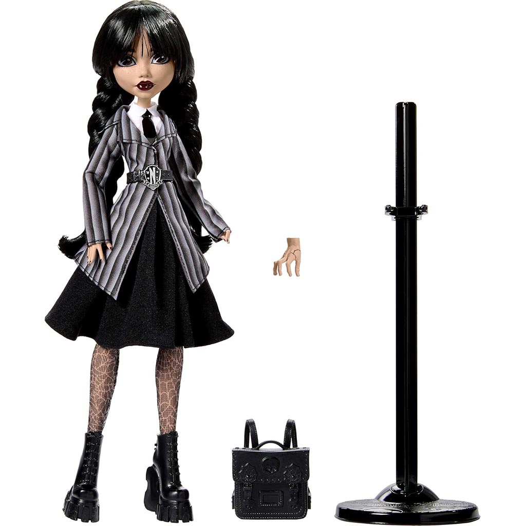 Monster High X Mittwoch: Mittwoch Addams Puppe - Mattel Bild 2