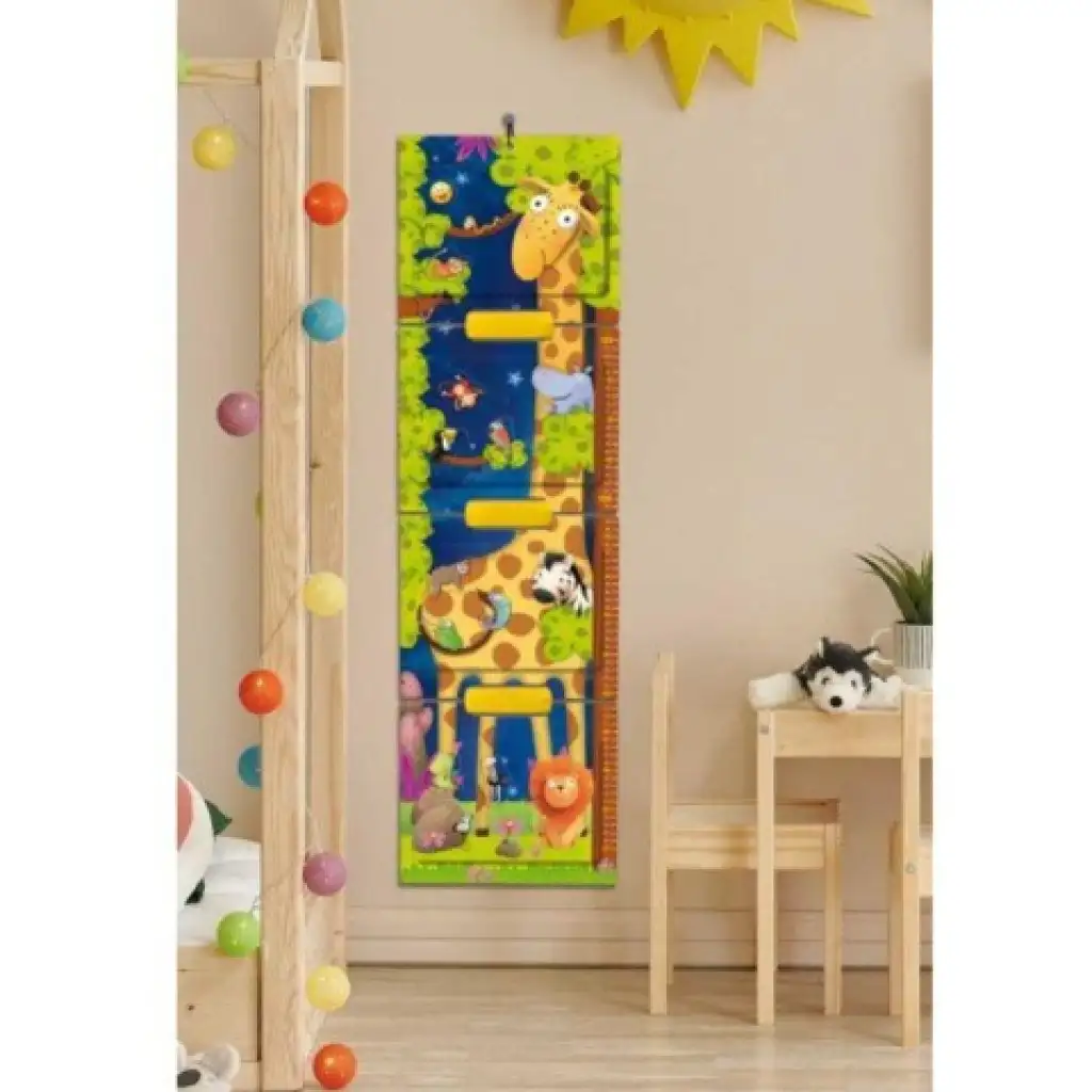 Montessori Baby: Giraffen-Höhenmesser Bild 3