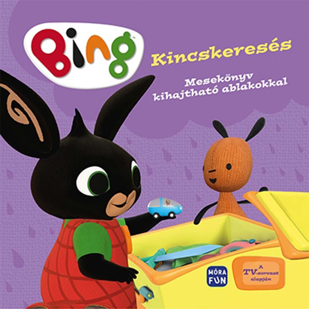 Móra: Bing - Schatzsuche Bilderbuch mit ausklappbaren Fenstern Bild 1