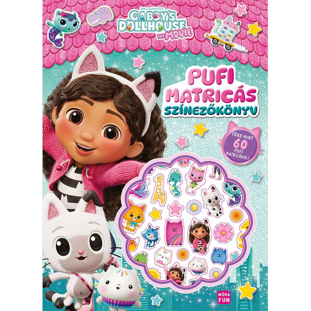 Móra: Gabi Puppenhaus Der Film - Pufi Sticker Malbuch Bild 1