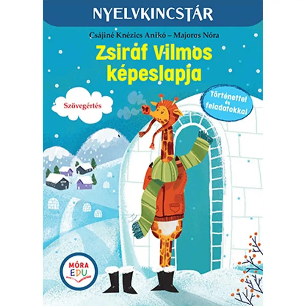 Móra: Giraffe Vilmos Postcard Activity Book Bild 1