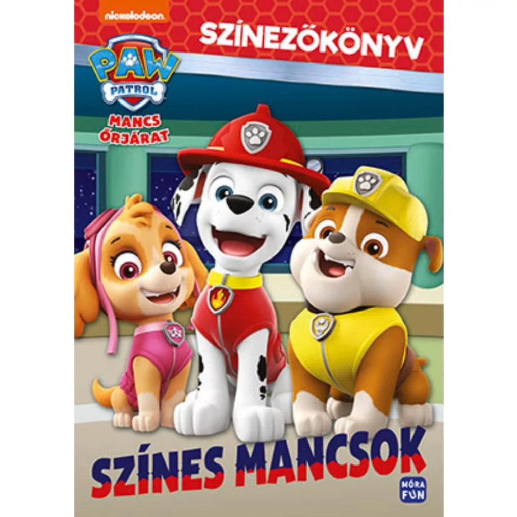Móra: Paw Patrol - Bunte Pfoten Malbuch Bild 1