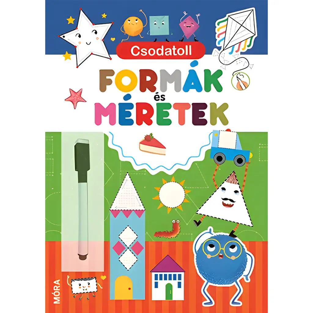 Móra: Wunderschreibfeder - Beschäftigungsheft für Formen und Größen Bild 1
