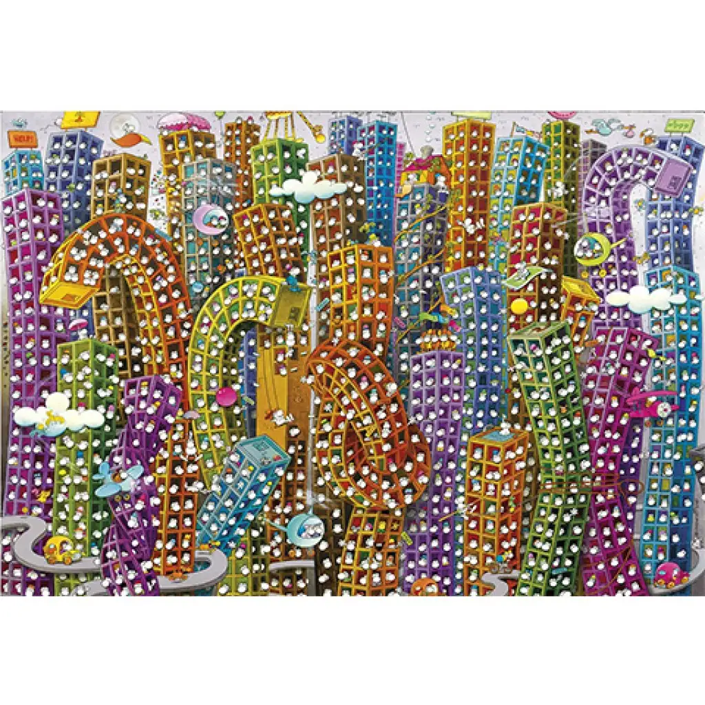 Mordillo Der Dschungel Puzzle 2000 Teile - Clementoni Bild 2