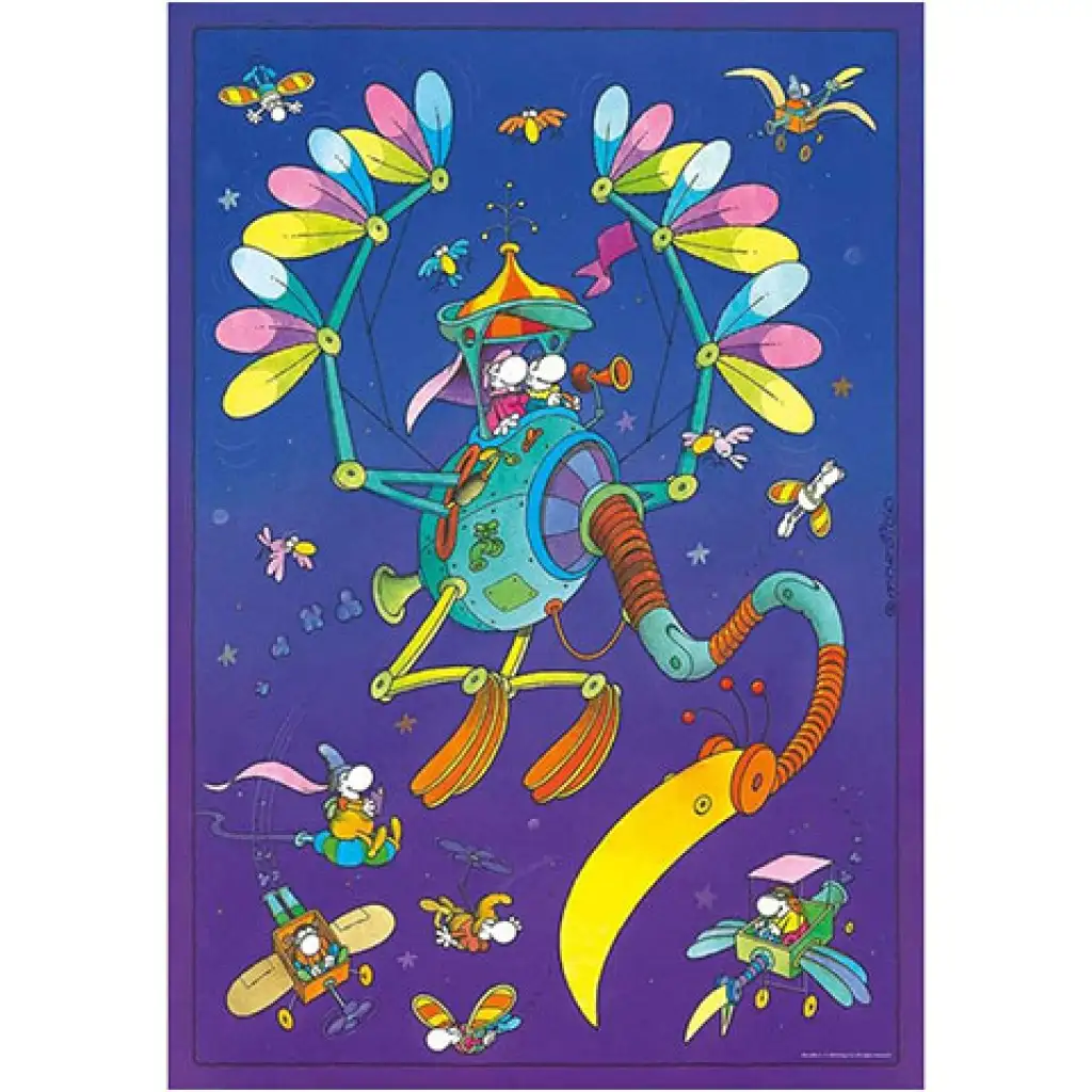 Mordillo Reise Puzzle 500 Teile - Clementoni Bild 2