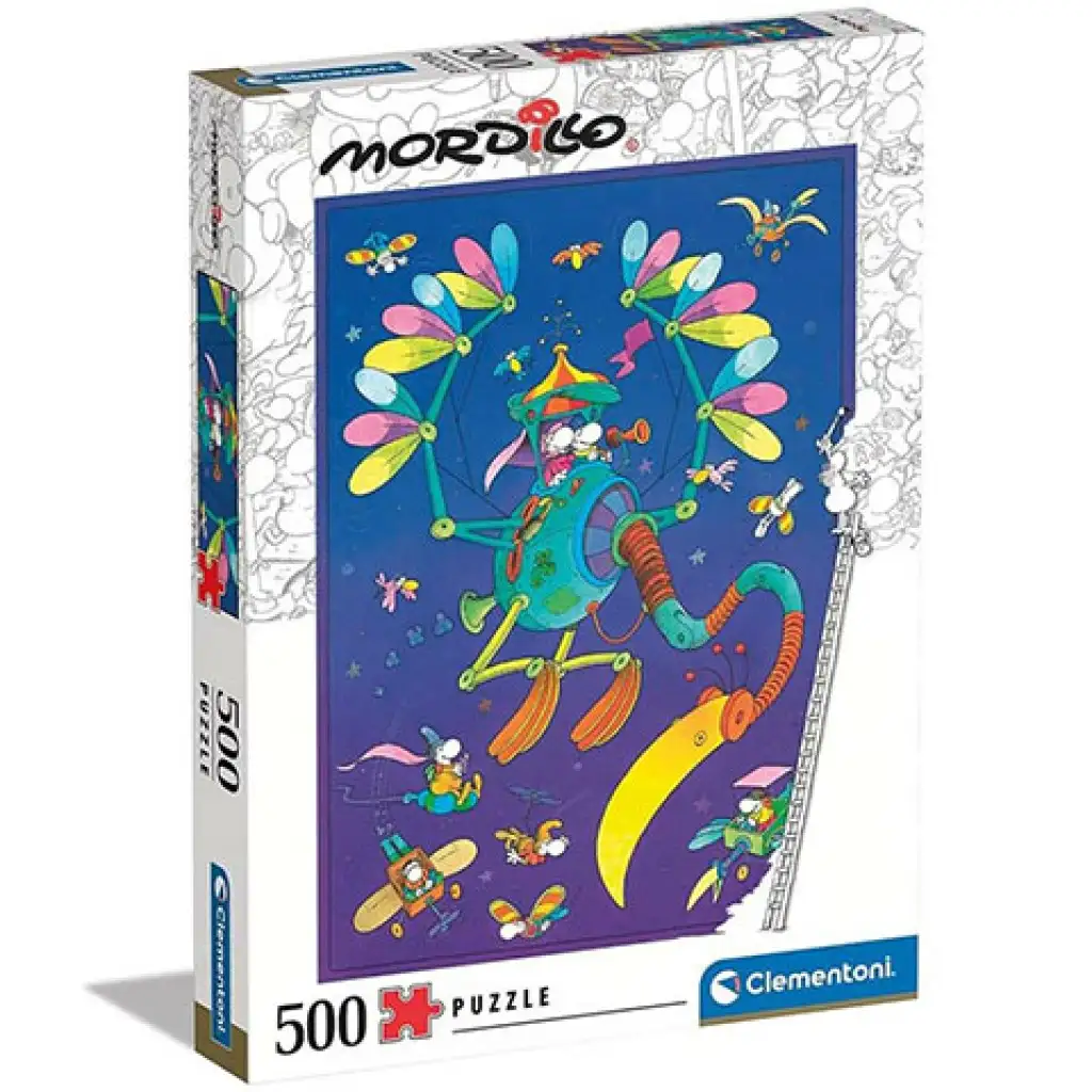 Mordillo Reise Puzzle 500 Teile - Clementoni Bild 1