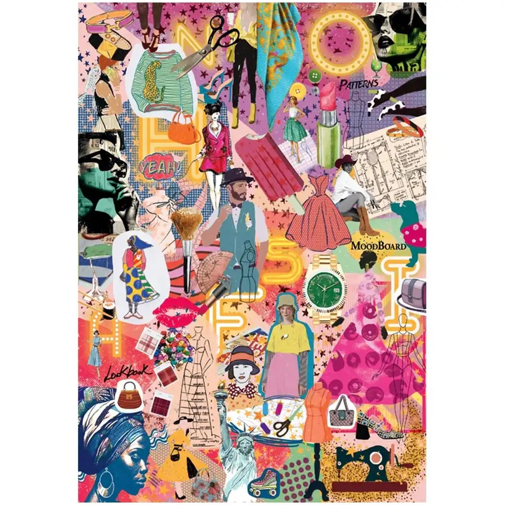 More is More: Mode und Design HQC 1000-teiliges Puzzle - Clementoni Bild 2