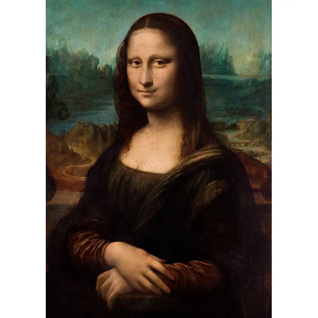 Museum Collection: Leonardo da Vinci - Mona Lisa 1000-teiliges Puzzle - Clementoni Bild 2