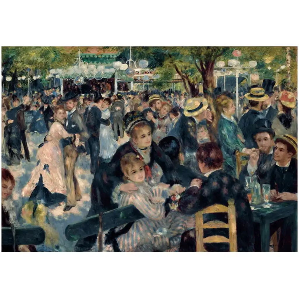 Museum Collection: Renoir - Ball im Moulin de la Galette 1000-teiliges Puzzle mit Poster - Clementoni Bild 2
