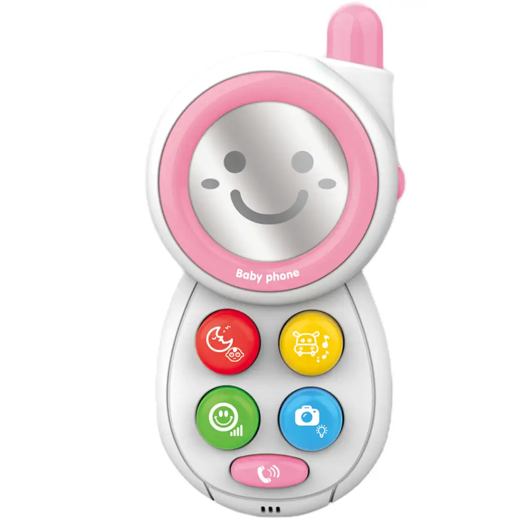 Music World: Rosa Babytelefon mit Licht und Ton Bild 2