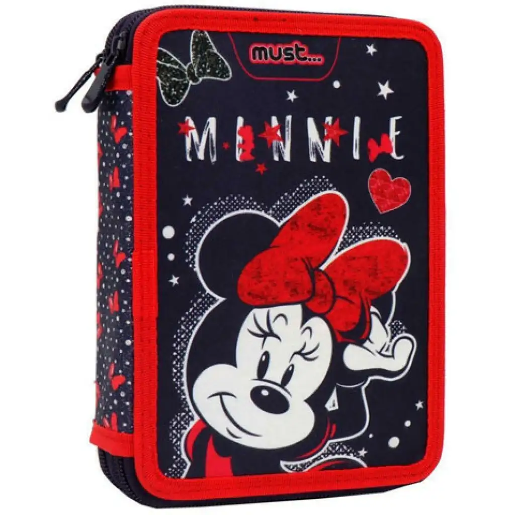 Muss... Minnie Maus gefülltes Etagen-Federmäppchen Bild 1