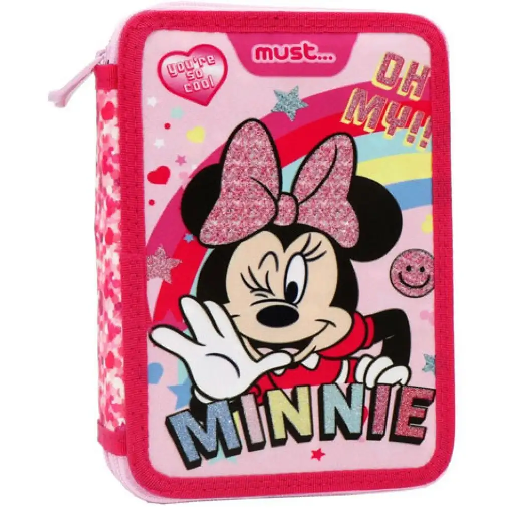 Muss... Minnie Maus Oh My!! gefülltes Etagen-Federmäppchen Bild 1