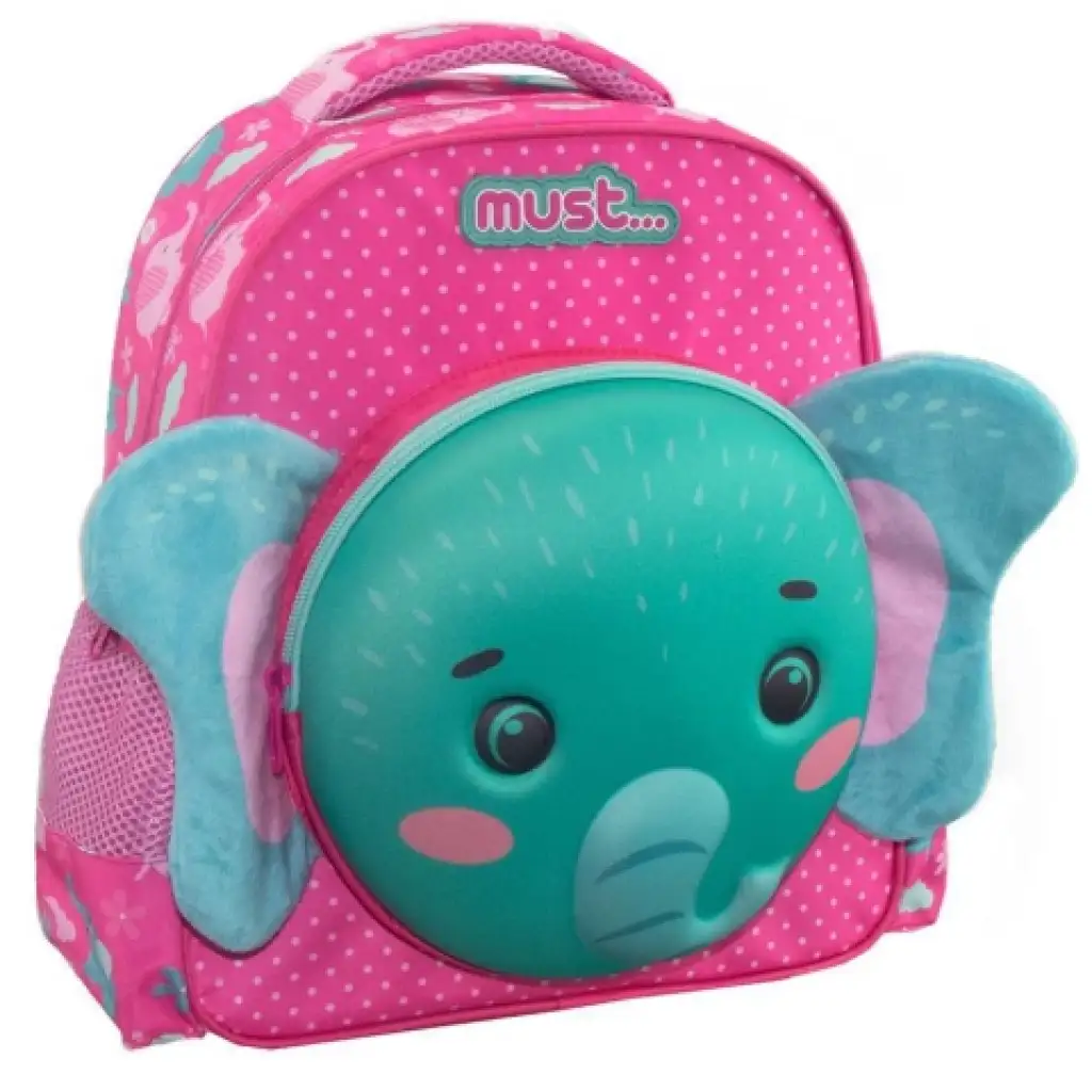 Must Elefanten 3D Kindergartenrucksack Bild 1