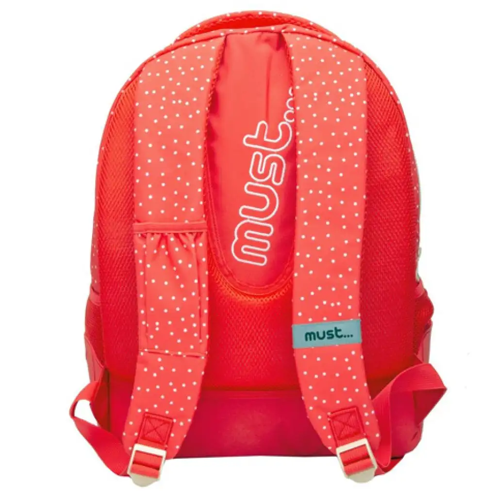 Must: Mehr Minnie Maus roter Schulranzen, Rucksack 32x18x43cm Bild 2
