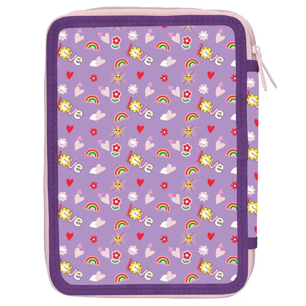Must: Peppa Wutz zweistöckiger gefüllter Federmäppchen 15x21x5cm Bild 2