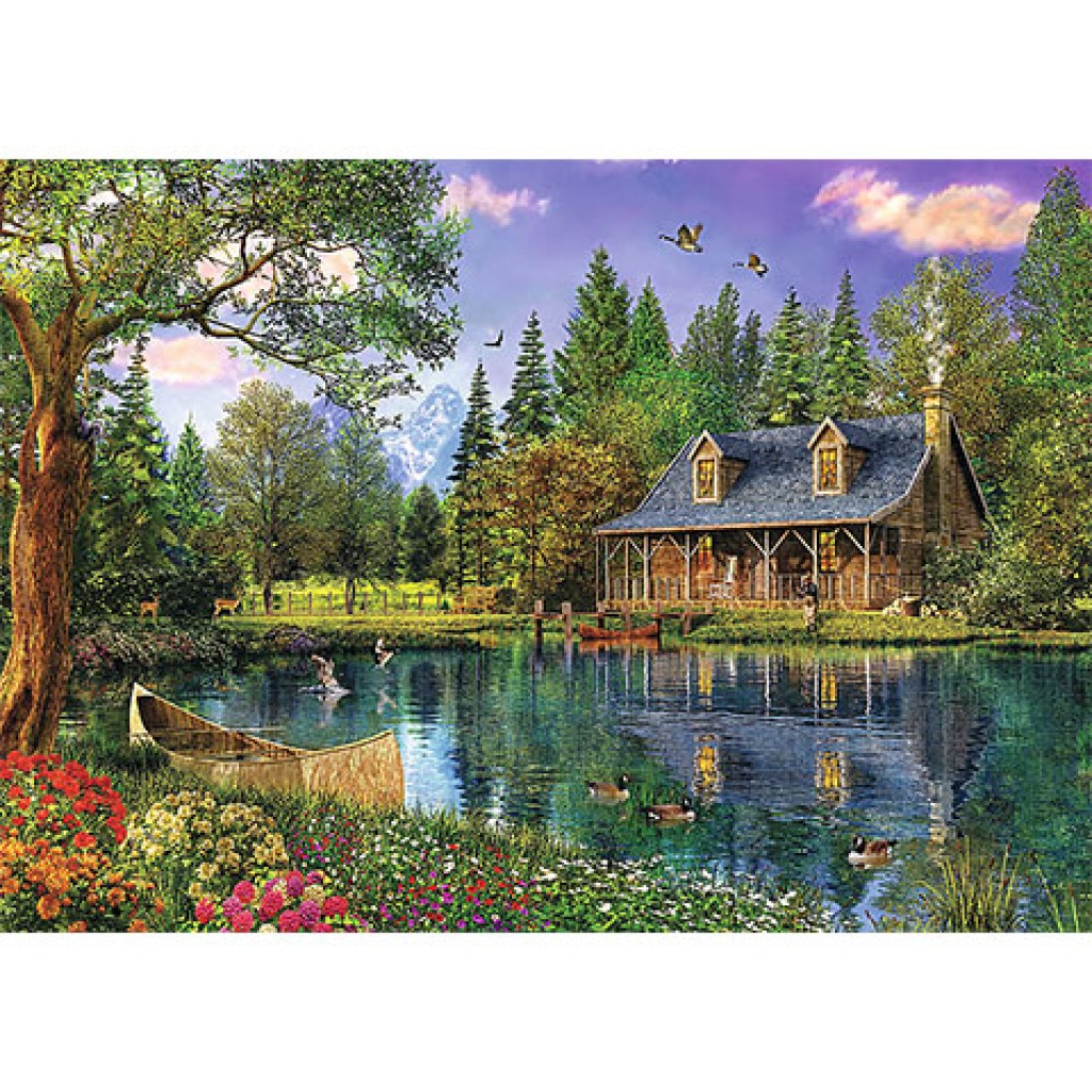 Nachmittagsidylle 4000 Teile Puzzle - Trefl Bild 2