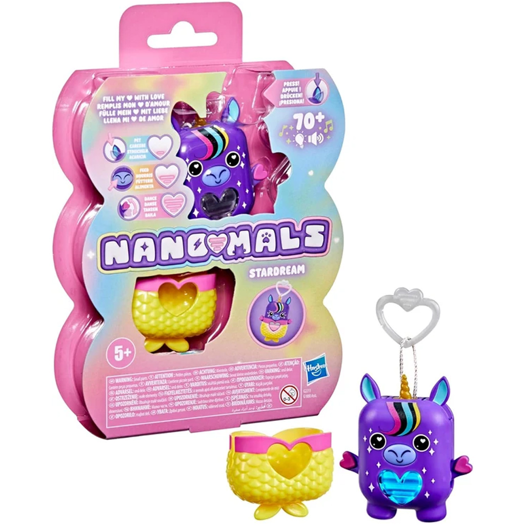 Nano-Mals: Stardream interaktive elektronische Einhornfigur – Hasbro Bild 1