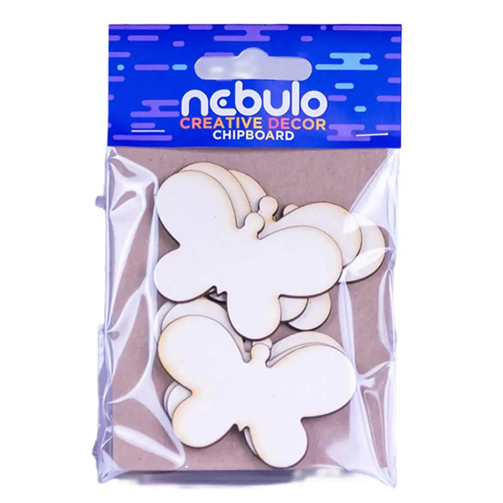 Nebulo: Schmetterlings-Karton-Dekoration 6er-Set Bild 1