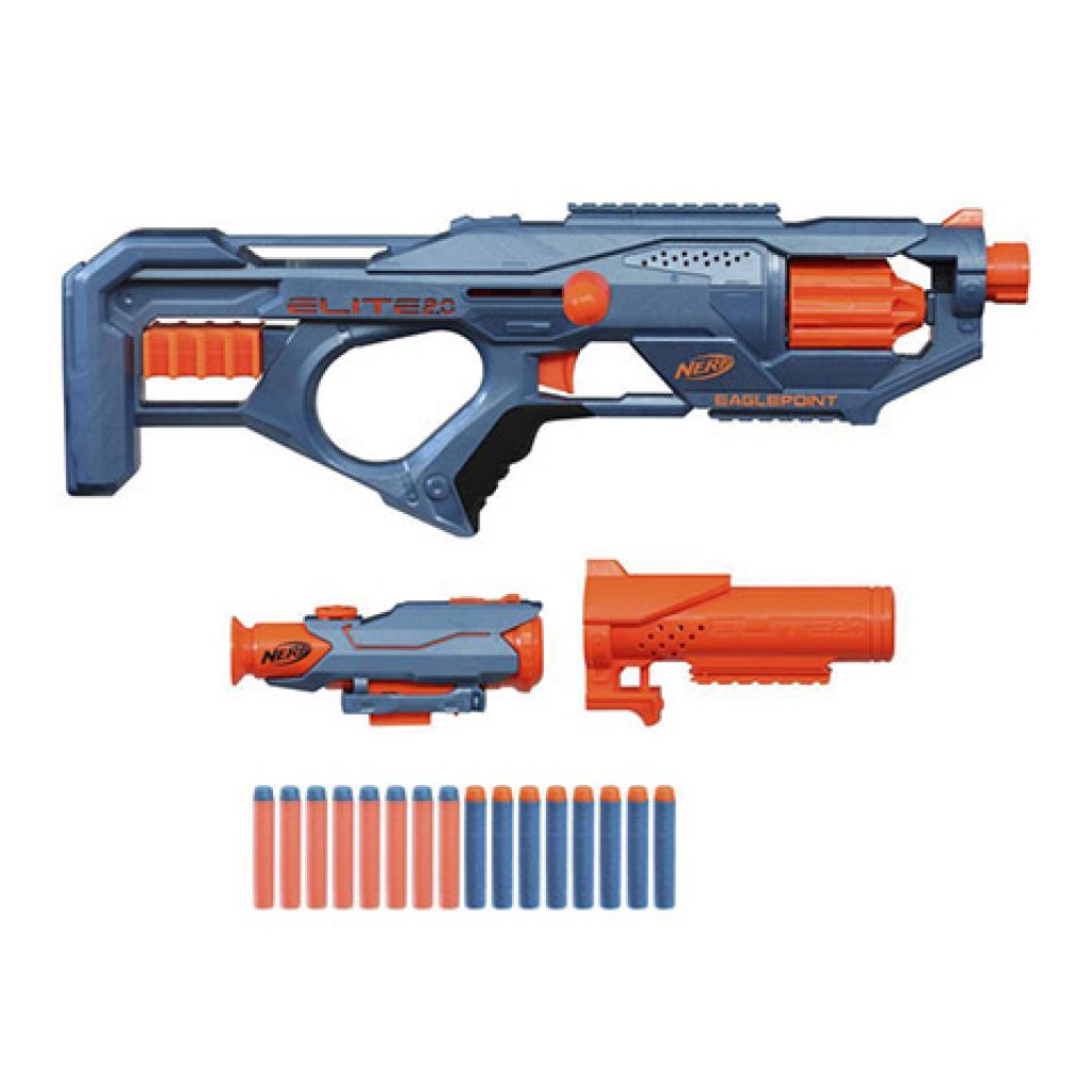 Nerf Elite 2.0 Eaglepoint RD-8 Schaumstoffpistole mit 16 Geschossen - Hasbro Bild 3