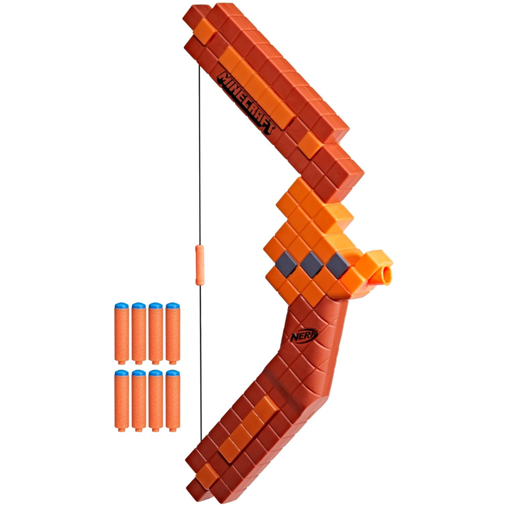 Nerf: Minecraft Schaumstoffpistole Bogen - Hasbro Bild 2