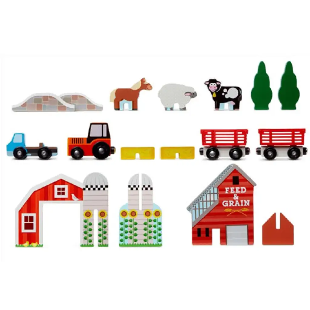 Nimm das Holzbauernhof-Spielset mit - Melissa & Doug Bild 3