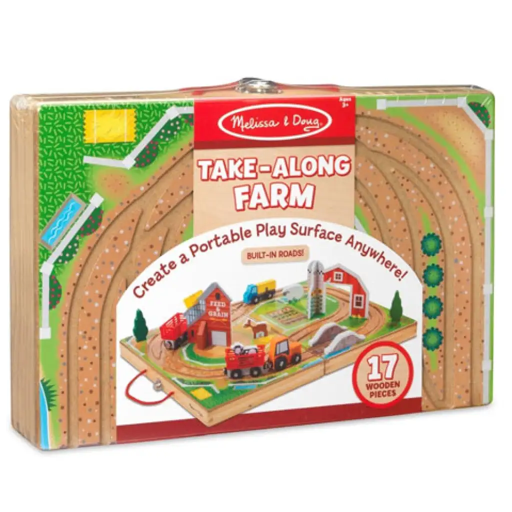 Nimm das Holzbauernhof-Spielset mit - Melissa & Doug Bild 4