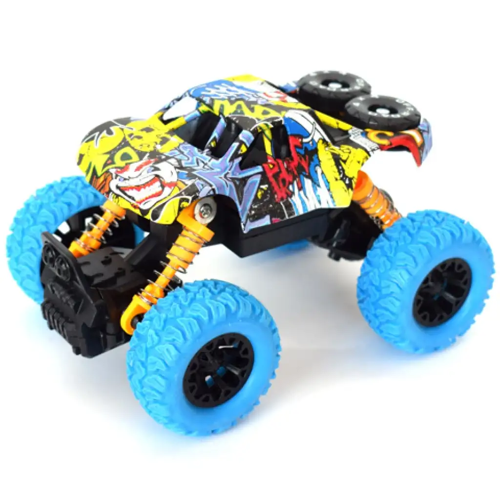 Off-Road Rückziehauto grauer Geländewagen 1/32 Bild 3