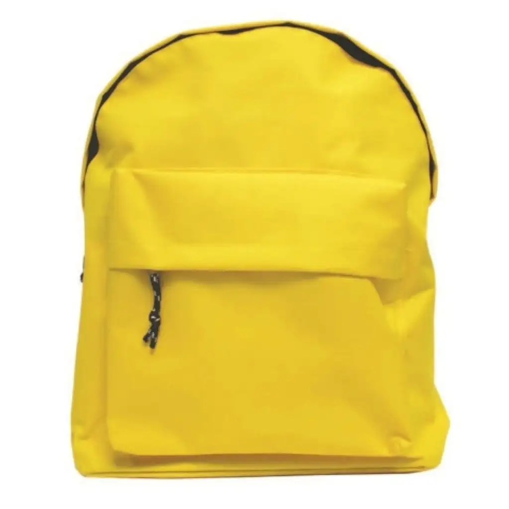 Omega zitronengelbe Schultasche Rucksack 42x32x16cm Bild 1
